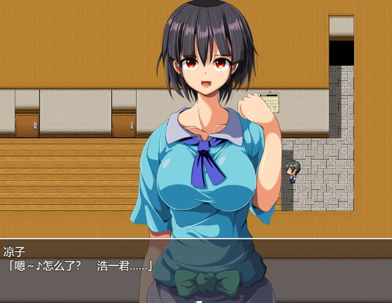 [RPG/电脑]隔壁的女大学生毫无防备!!~AI翻中文版