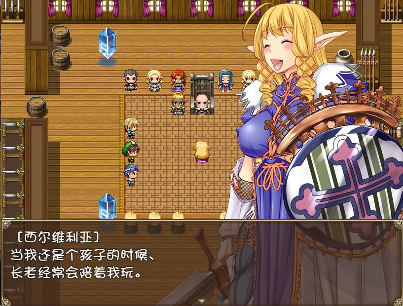 [RPG/电脑/安卓]女骑士西尔维利亚~精翻汉化版
