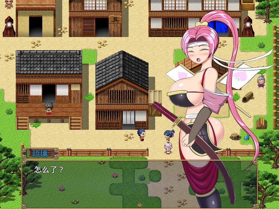 [RPG/电脑]桃太郎见参~迷宫与城下町~AI翻中文版